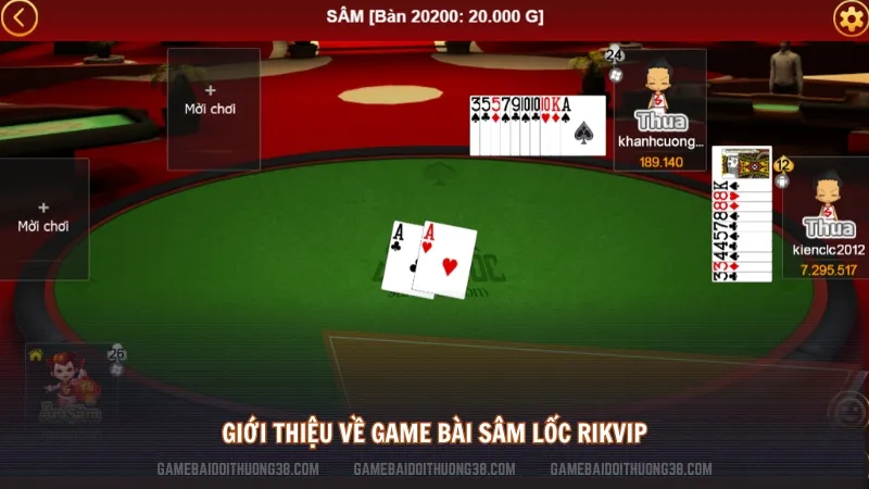 Giới thiệu về game bài Sâm Lốc Rikvip